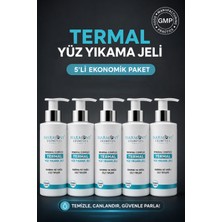 Harmony Cosmetics Türkiye Termal Yüz Yıkama Jeli 5'li Ekonomik Paket 5X200 ml