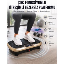 Ozka Concept Evde Spor Için Titreşimli Plate Fitness Platformu Yeni Nesil