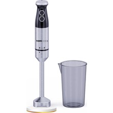Tıgrecook Turbo Çubuk El Blenderi – 1800W, 4 Bıçaklı Paslanmaz Çelik, Karıştırma Kabı