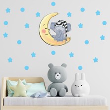 Bebek Odası Dekorasyonu Yapışkanlı ve Çıkarılabilir 20X20CM Temalı Çerçeve