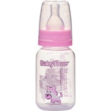 Babytime Kiraz Uçlu Pp Klasik Biberon 150 ml 1 Numara 0-6 Ay BT066 Pembe