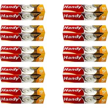 Handy Vakumsuz Şeffaf Yorgan Yastık Battaniye Nevresim Kılıfı Poşeti Torbası - 10 Adetlik 10