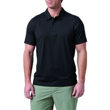 Shimano 5.11 Archer Crest S/s Polo Sıyah Tısort