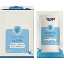 Wahlen Birds Digestive System – Kuşlar Için Probiyotik Destekli Sindirim Takviyesi (12 x 10 G)