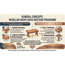 Kumsal Concept Kutusu Kişiye Özel Isimli Masif Ahşap Tesbih Lüks Kadife Içli 10 Bölmeli El Yapımı