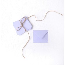 Bimotif Minik Zarf, 7x9 cm 50 Adet (Lila) 7 x 9