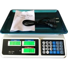 Çift Ekranlı 40 kg 2 gr Şarjlı Elektronik Hassas Terazi