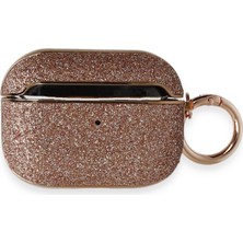 Bezos Airpods Pro 2 (2.nesil) Spell Simli Kılıf - Rose Gold