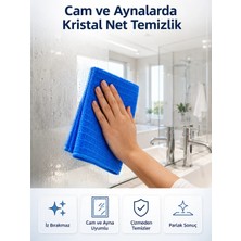 Hsc Bilişim Mikrofiber Temizlik Bezi Iz ve Leke Bırakmayan Çok Amaçlı Ev Temizlik Bezi 40X40