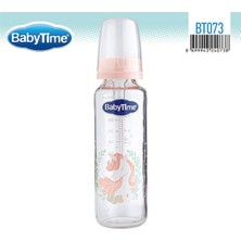 Babytime Cam Biberon Kiraz Uçlu 250 ml 1 Numara 0-6 Ay BT073-C Pudra