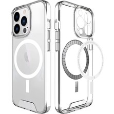 Pro Max Kılıf 6.7 Magsafe ile Uyumlu Ultra Berrak Kamera Yüzey Korumalı Cep Telefon Kılıfı Ya