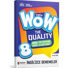 Fenomen Yayıncılık Wow 8. Sınıf Lgs English The Quality 40 Deneme