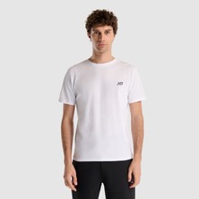 New Balance Erkek Beyaz Tişört (MNT1537-WT)