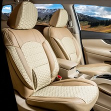 Zafaks Toyota Auris Oto Koltuk Kılıfı Klas Petek Jakar Kumaş Deri Detaylı
