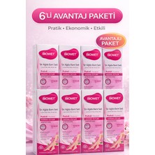 Bezos Biowet Pudralı Sir Ağda Bant Seti 41’li Hassas Ciltler Için Rosehip Vitamin E Epilasyon Seti 6 Paket