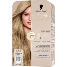 Schwarzkopf Creme Supreme Saç Boyası 9-16 Küllü Soğuk Sarı