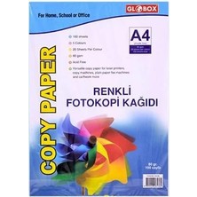 Bezos Renkli A4 100 Lü Fotokopi Kağıdı