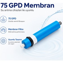 Bezos 75 Gpd Su Arıtma Membran Filtresi 508505001
