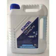 Kunzel Antifriz Organik Konsantre -56 Derece Mavi Blue