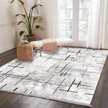 Motto Hali Patchwork Punto Kaymaz Tabanlı Yıkanabilir Antibakteriyel Dijital Baskı Halı Yolluk,