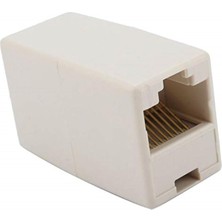 Mey İthalat Cat6 Jack Internet Kablosu Uzatıcı Birleştirici RJ45 Dişi Dişi Ethernet Ekleme Aparatı 4438