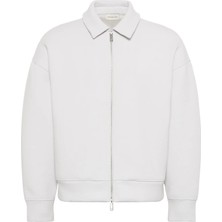 Calvin Klein Erkek Beyaz Calvin Klein Ls Coolıng Spacer Fz, Psx Beyaz Erkek Ceket