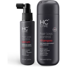 Hc Care Hair Loss Control Dökülme Karşıtı 2’li Bakım Seti - Saç Güçlendirici Yoğun Bakım