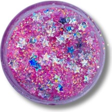 Mey İthalat Jel Formlu Parlak Glitter - Iridescent Pink, GLITTERMZ1015