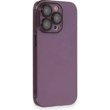 Dunai Store Newface Apple Iphone 14 Pro Kılıf Armada Lensli Kapak - Derin Mor