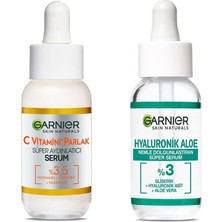 Mey İthalat Garnier C Vitamini Serum + Hyaluronik Aloe Serum Seti