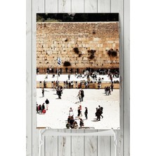 Mey İthalat Postermanya (PSTER2323) Ağlama Duvarı Kutsal Mekan Posteri (60X90CM)