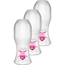 Mey İthalat Avon Onduty Active Kadın Rollon 50 Ml. Üçlü Set