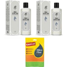 Mey İthalat Rebul Azure Noir Kolonya, 2 x 250ML, Koroplast Mikrofiber Bez Hediyeli
