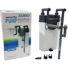 Mey İthalat Sobo SF-550F Dış Filtre 500LT/H 7W