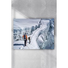 Mey İthalat Postermanya (PSTER3956) Karlı Dağ Manzara Poster (30X40 Cm)