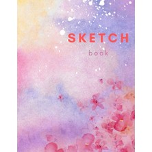 Mey İthalat Pastel Sakura: Sketch Book : Notebook For Drawing, Writing, Painting, Sketching Or Doodling, 8.5" x 11", 120 Pages