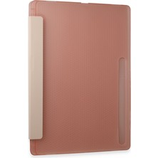 Bezos Galaxy Tab A9 Kılıf Kalemlikli Mars Tablet Kılıfı - Rose Gold