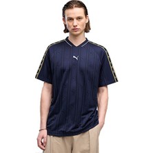 Puma Puma Class Relaxed Jersey Erkek Günlük Tişört 69430106 Lacivert