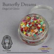 Mey İthalat Butterfly Dreams - Jel Formlu Doğal Glitter