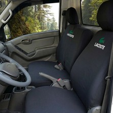 Antwax Hyundai H100 Siyah Penye Oto Koltuk Kılıfı - Lacoste Baskılı