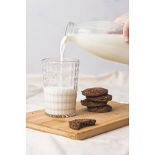 Bezos Allegra Şeffaf Akrilik Bardak | 400 ml Su, Meşrubat, Sunum ve Kahve Yanı Için | Cam Değildir | Kırılmaya Dayanıklı Tekli