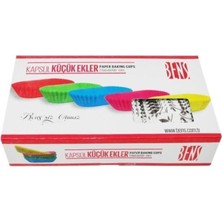 Efe Pastacılık Küçük Ekler Kapsülleri (1000 Adet, Beyaz)