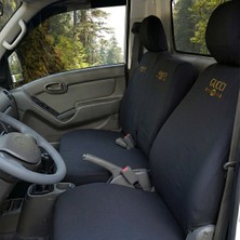 Antwax Hyundai H100 Siyah Penye Oto Koltuk Kılıfı - G Baskılı