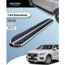 Ankatech Volvo XC60 2 Diamond Krom Yan Basamak 193 cm 2017- A+ Kalite