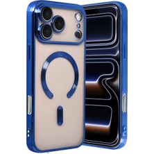 Küçük Hazine Apple Iphone 17 Pro Max Kross Magneticsafe Kapak - Lacivert