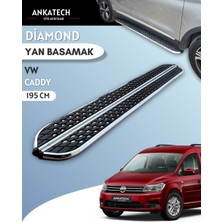 Ankatech Vw Caddy Dıamond Krom Yan Basamak 193 cm 2004-2020 A+ Kalite