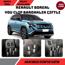 PSA Code Renault Boreal You Clip Bardaklık Ikili-Çift