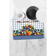 Aymira Home Bulaşik Kurutma Matı Kurulama Kurutma Örtüsü Tezgah Üstü Bulaşıklık 40X50CM Yıkanabilir MAT10