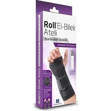 Roll Universal Başparmak Desteksiz El Bilek Ateli