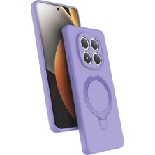 Küçük Hazine Xiaomi Redmi Note 15 Pro 5g Regal Magsafe Standlı Kapak - Lila